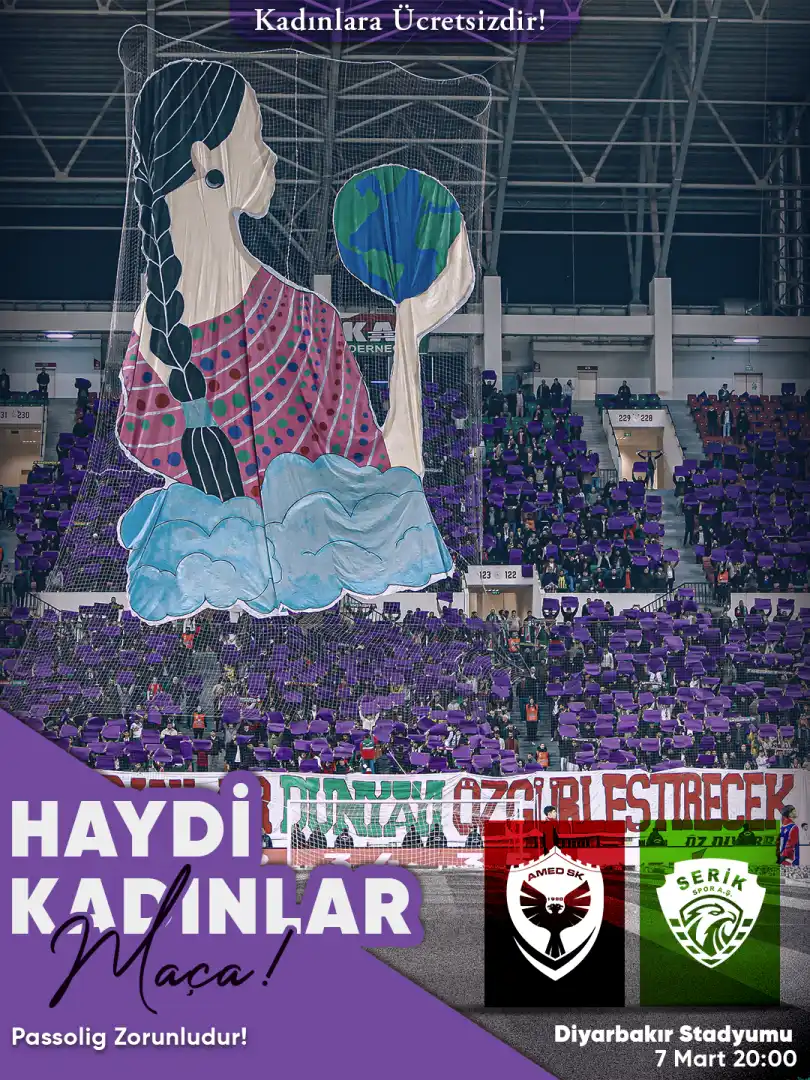 Serikspor Maçı Kadınlara Ücretsiz Olacak!