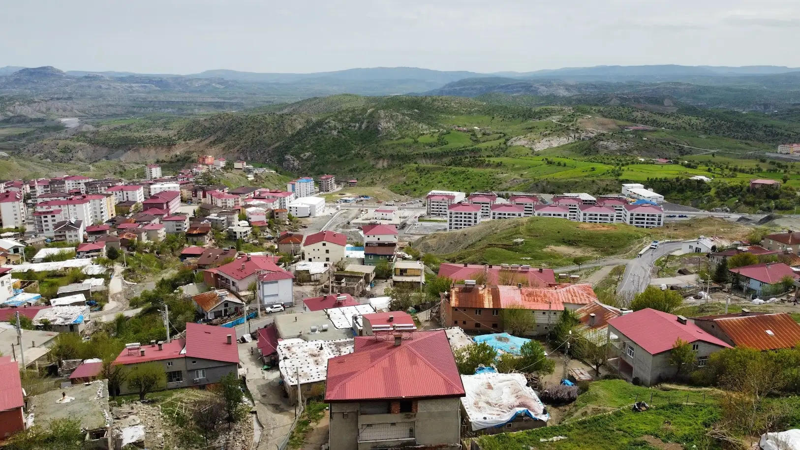 Kulp İlçesi Merkez Eski Mahalle Genel Görünüm